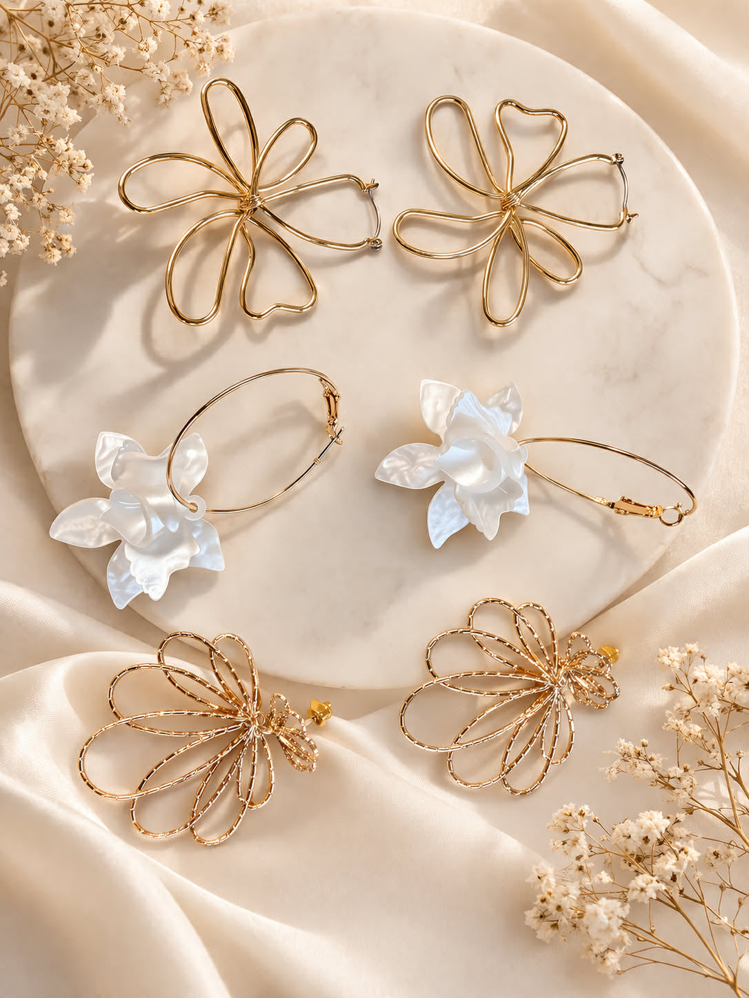 Boucle d'oreille CHLOE/CANDICE/CORAL